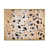 Toile à cadre flottant doré