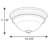 Lilly Glass Flush Mount