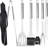 Stainless Steel Dishwasher Safe Grilling Tool Set