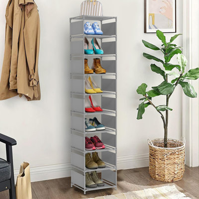 10 Pair Shoe Rack