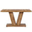 Table de salle à manger de ferme avec piédestal robuste pour les petits espaces