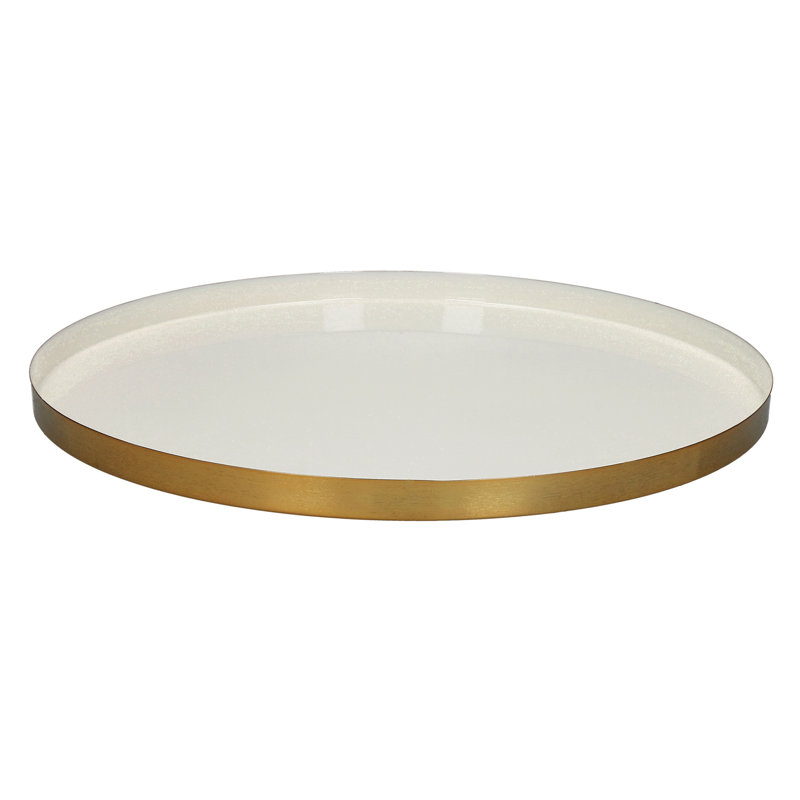 Legault Metal Tray, 2cm H x 65.5cm W x 65.5cm D