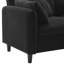 Ensemble de canapé modulaire convertible, ensemble de canapé en L réversible avec coussins gratuits, siège intérieur en chenille avec repose-pieds, appartement,