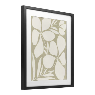 «Real Simple Florals», reproduction encadrée sous verre, conception de Danhui Nai