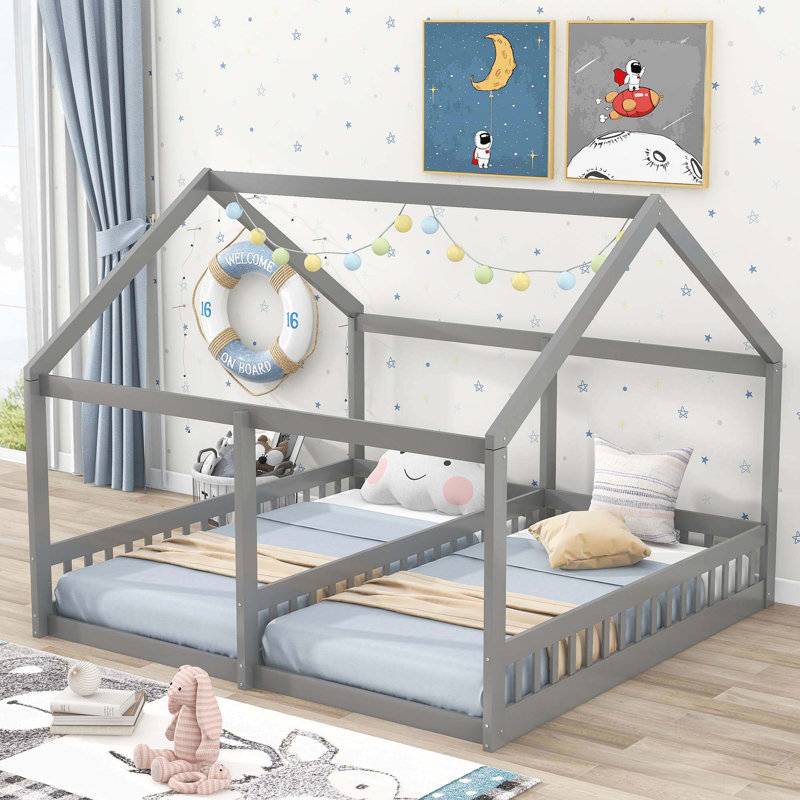 Selig Kids Twin Platform, Gray
