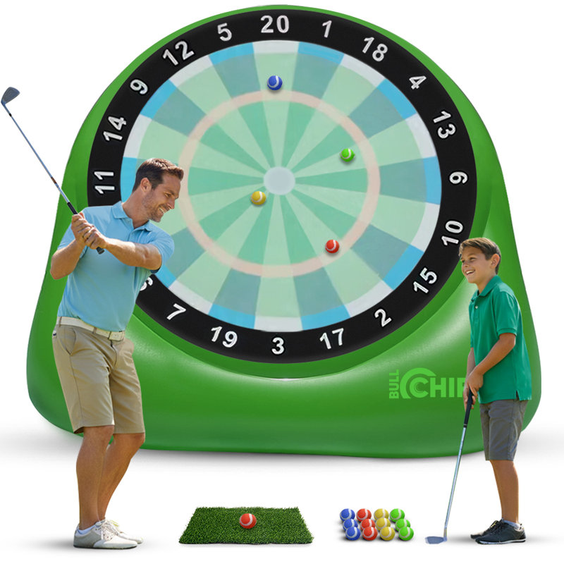 Déchiqueteuse XL Bull | Fléchettes de golf géantes, H 96,46 po x l 53,54 po x P 95,52 po