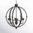 6 - Light Candle Style Globe Chandelier-1729039476