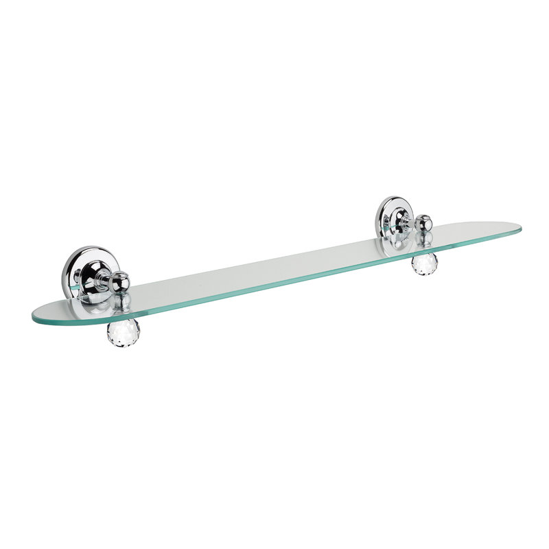 Sharie Accent Shelf, Chrome