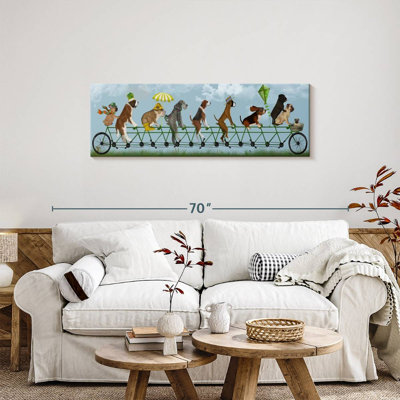 Impression sur toile sur toile Tandem