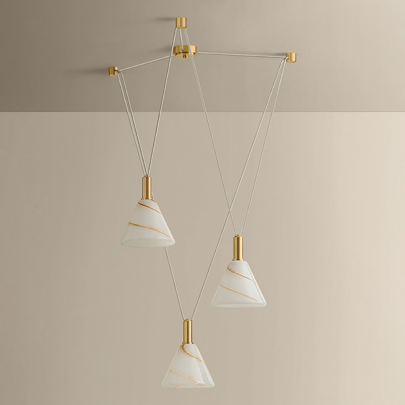 Lustre 3 lumières 41,75 po Eileen
