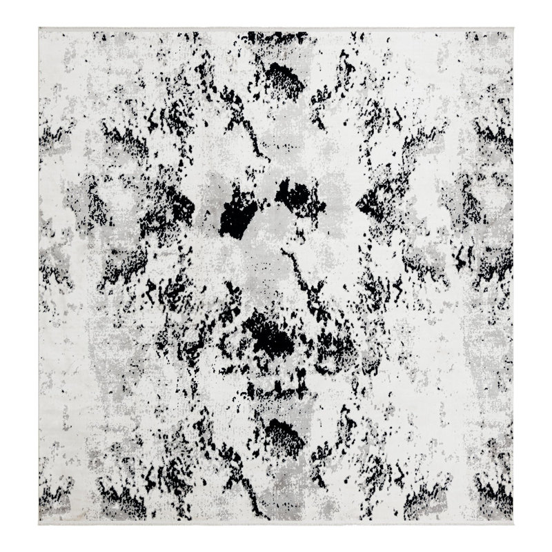 Bralin Abstract Indoor Rug, Square 10'