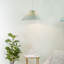 Kameron 1 - Light Painted Shaded Pendant-2079925886-2079925884