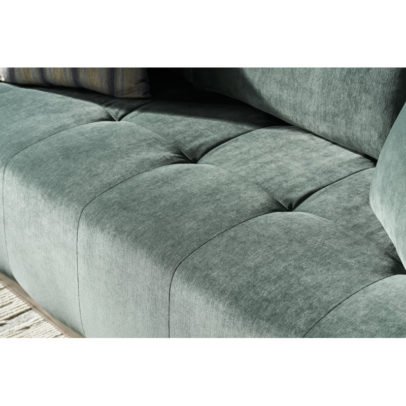 Denison Sofa, Pebble Path, Vision Pine