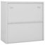 Armoire de bureau avec porte coulissante 35,4 po x 15,7 po x 35,4 po-817954188