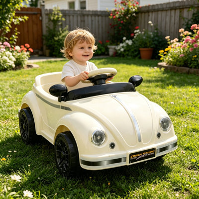 12V Kids Ride On Car with Parent Remote Control, Bluetooth Music, LED Headlights and 3-Speed Dual Motors