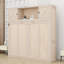 Lit escamotable multiusage avec armoires de rangement-651254722
