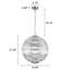Lustre globe Ennu