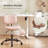 Duthill Faux Leather Task Chair, Office swivel chair with back-1986473968