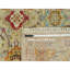 Tapis oriental en laine et soie 3 pi 3 po x 5 pi Sunset Rosettes