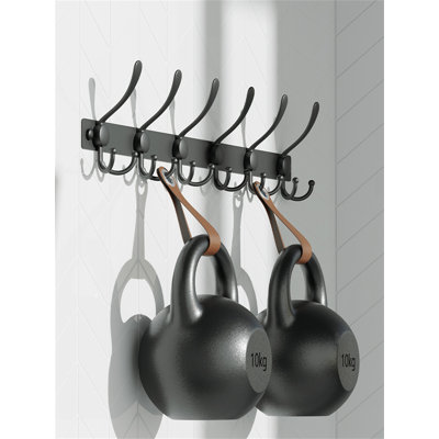 Willernie Metal Freestanding 6 - Hook Wall Mounted Coat Rack