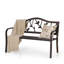 Powder Coated Steel Outdoor Bench
