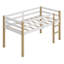 Lit mezzanine en bois avec échelle