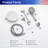 Complete Shower System with Rough in-Valve-96841764