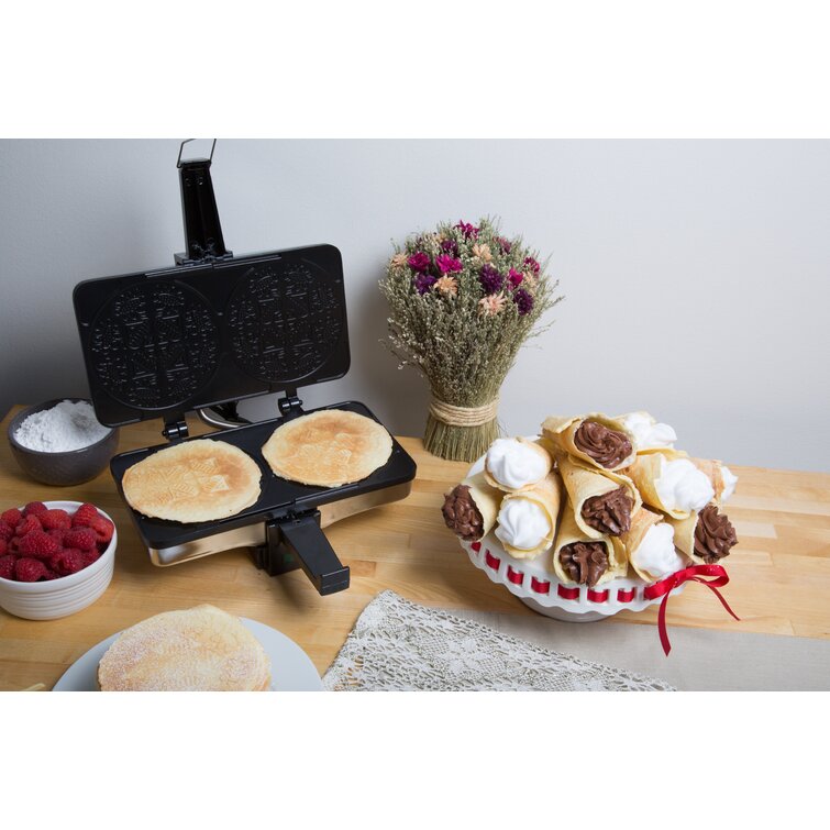 CucinaPro Mini Electric 4 Pizzelle Baker