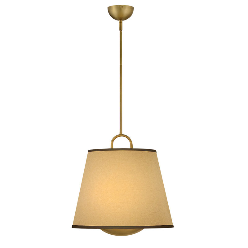 Hinkley Sonia Pendant Light, Lacquered Brass