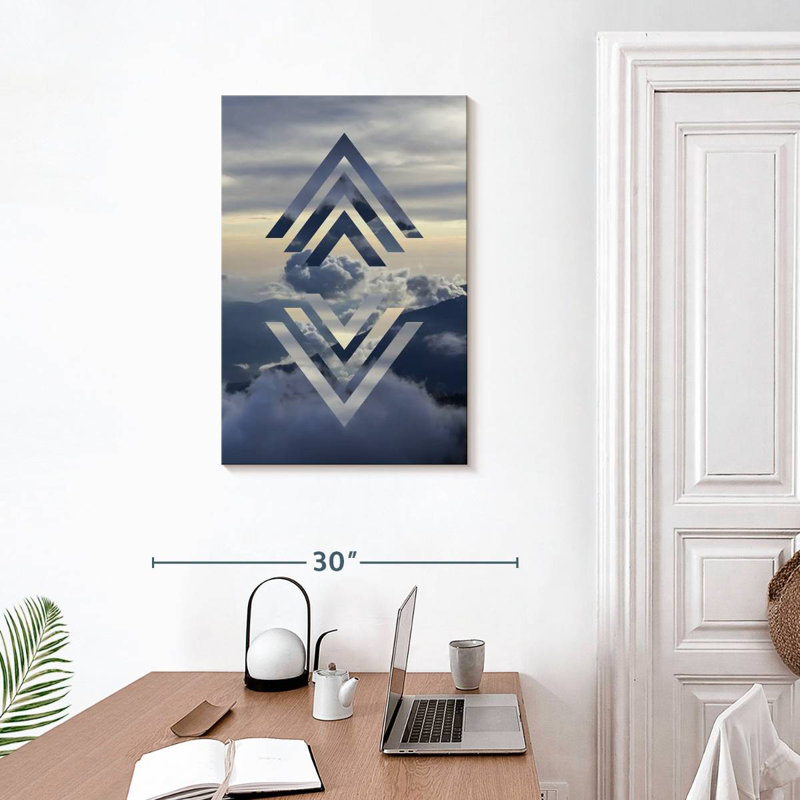 Alvord Cloudy Sky View, 30" H x 20" W