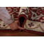 Red Wool Oushak Indian Runner Rug 3x8
