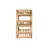 Twin Over Bunk Bed With Detachable Feature, White Oak Color Stylish Bed,-820559481