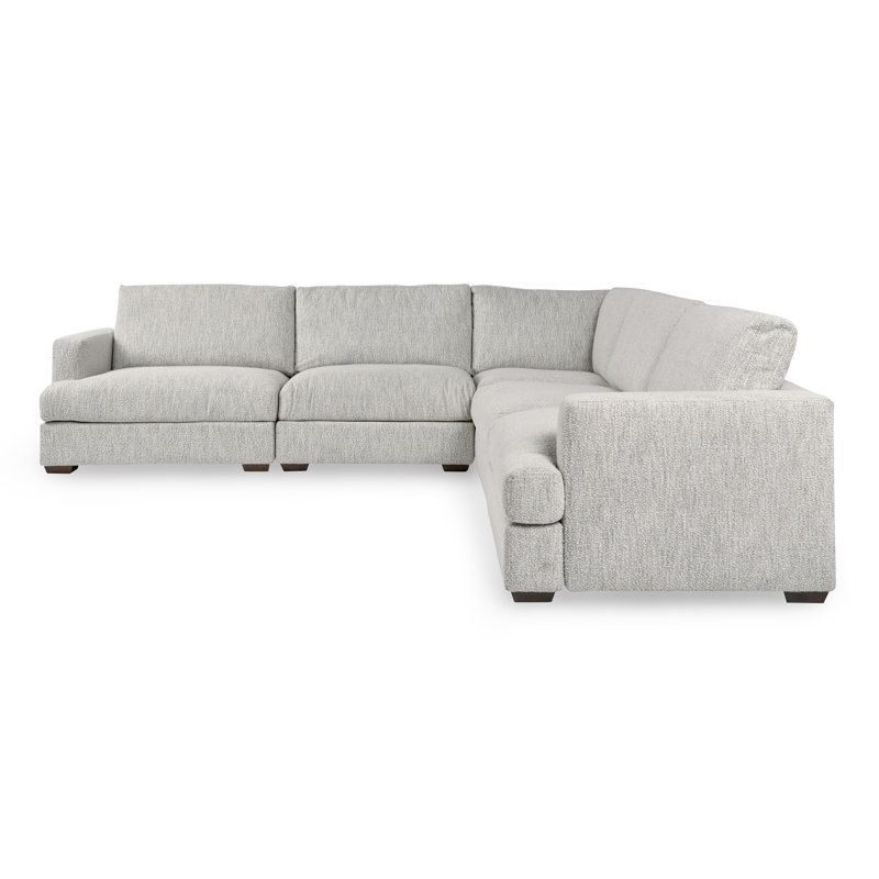 Ludwig 5-piece Upholstered Fabric Sectional Sofa