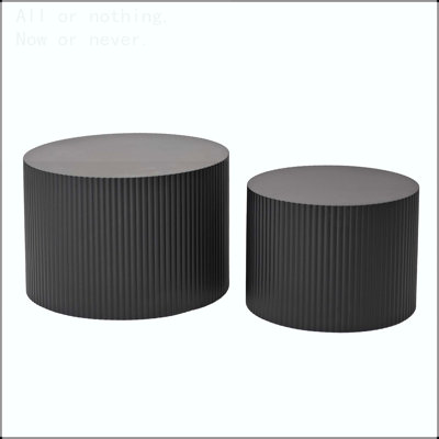 Ensemble de tables basses Wave Stripe