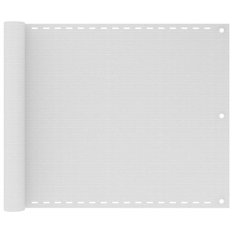 Ceti White Plastic Yard/Privacy Fence, White