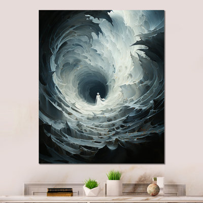 - Abstract Spirals Metal Wall Art Print