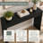 Allegonda Fluted Entryway Hall Console Table/Desk-206299908
