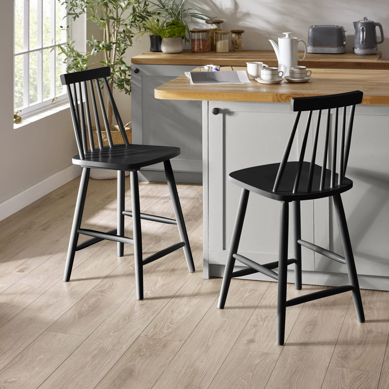 Solid Wood Counter Stool