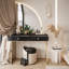 Daijuan Dressing Table with Mirror-1754682464