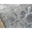 Tapis oriental gris abstrait noué à la main 6 pi 2 po x 6 pi 2 po avec soie FA63B049C6F745089AEE927F4CD82F99