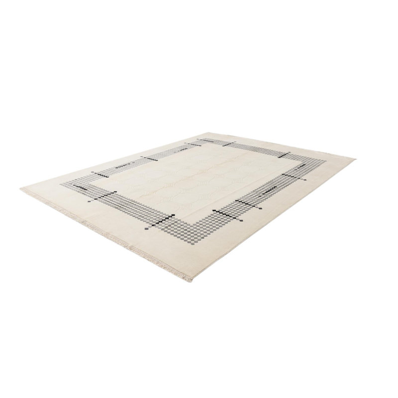Tapis beige clair 8 x 8 po Philip