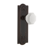 Meadows Plate with Waldorf White Milk Knob
