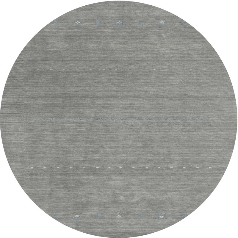 Tapis gris Charlbury, Rond 8 pi