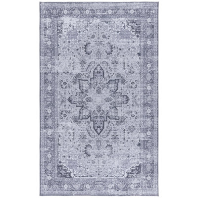 Shaelan Performance Machine Washable Oriental Rug