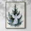 «Christmas Holiday», reproduction d'art encadrée CMV III - Bois massif XMA171672-36706618