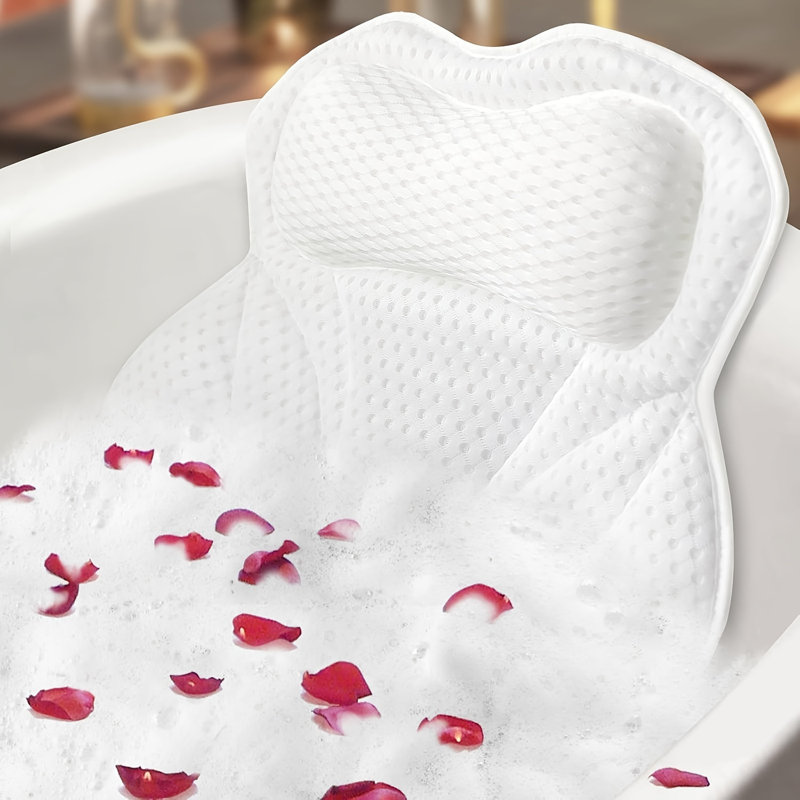 Coussin de bain 4D Luxury, Blanc