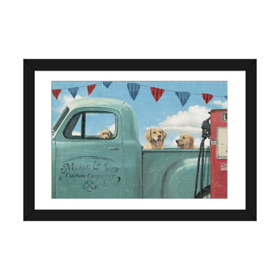 «Let Go For a Ride II», impression sur toile tendue