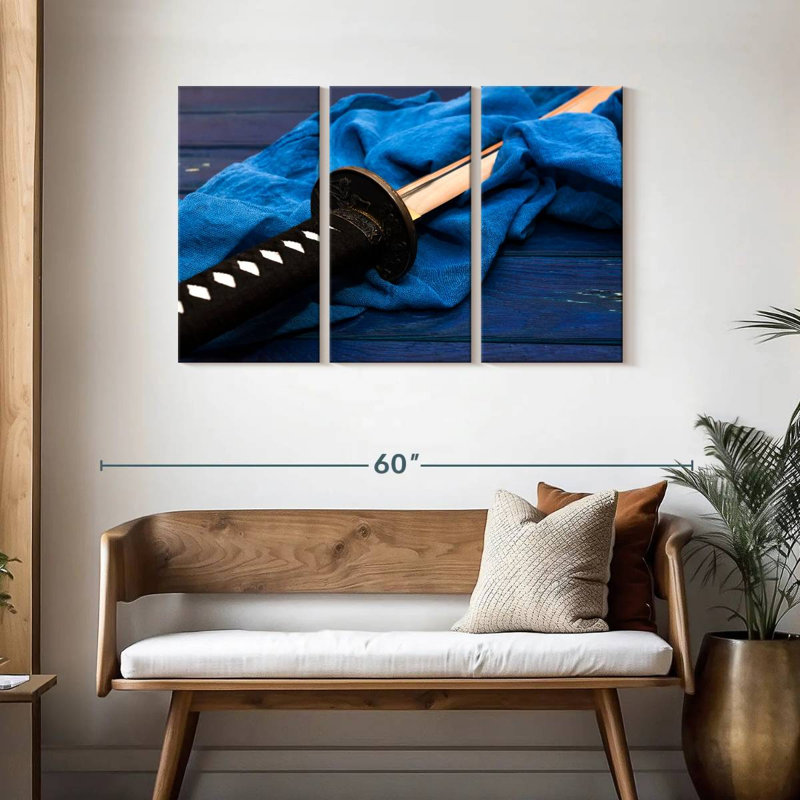 Mait Samurai Sword, 28" H x 45" W