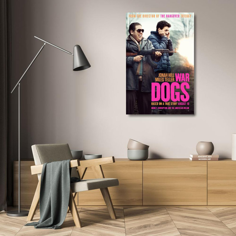 Chiens de guerre, H 24 po x l 16 po
