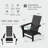 Barbour Greenture Plastic/Resin Adirondack Chair-981778187